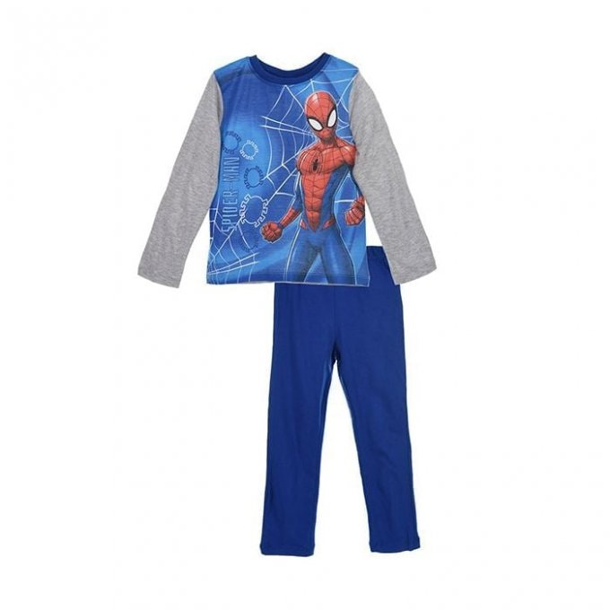 Pyjama long Spiderman du 3 au 8 ans