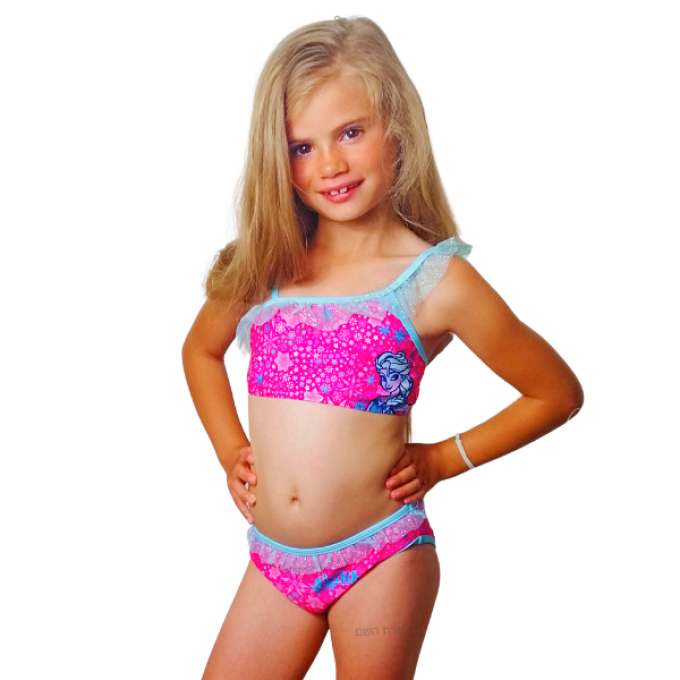 Bikini Disney La Reine des Neiges - Elsa - Du 3 au 7 ans
